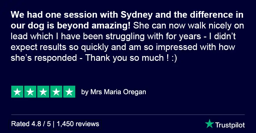 Trustpilot Review Sydney Coleman